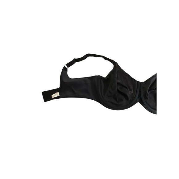 Lilyette Minimizer Bra 42DD Lace Trim Underwire 0434 Black - Picture 7 of 10